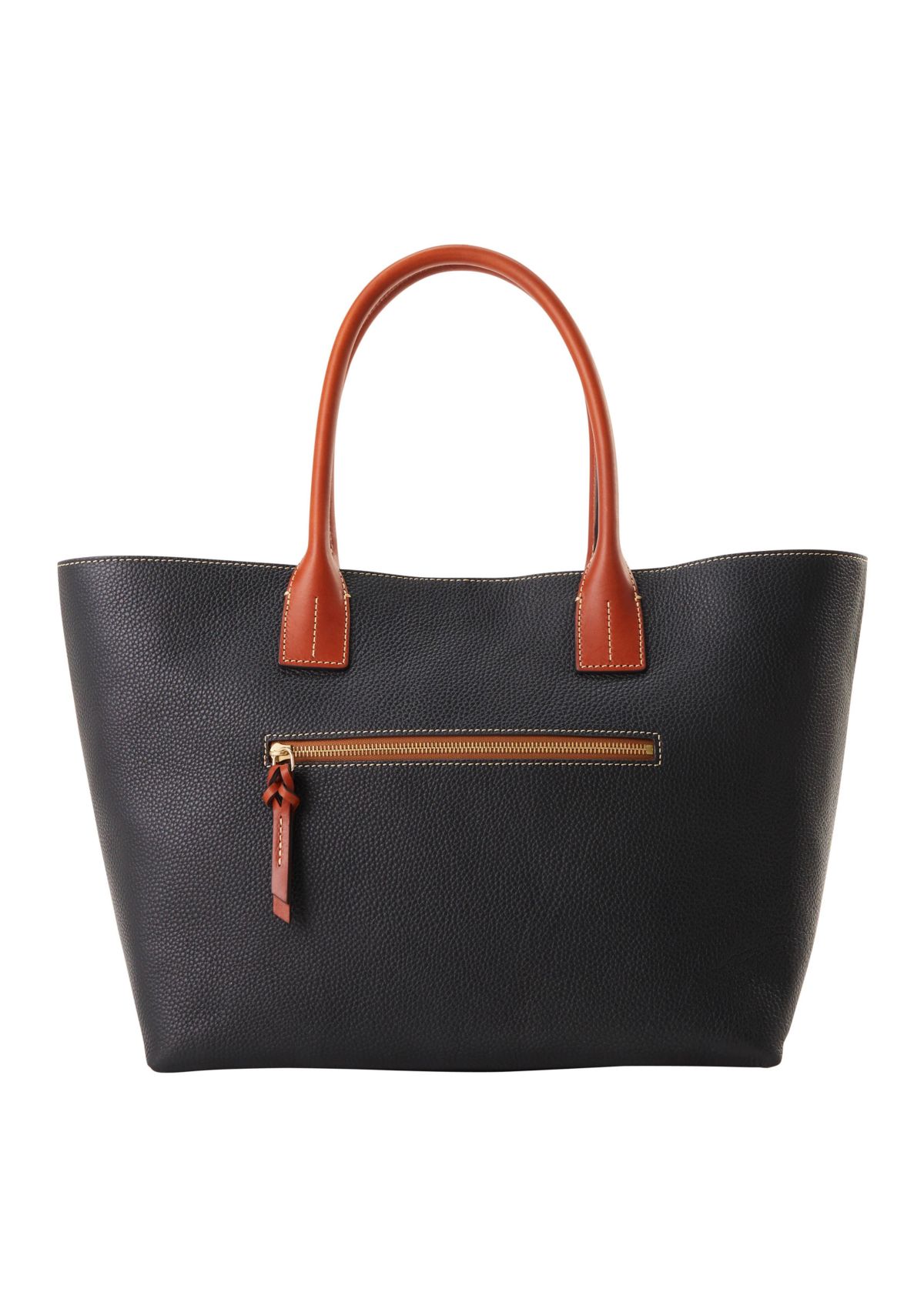 Pebble Leather Medium Russell Tote Bag