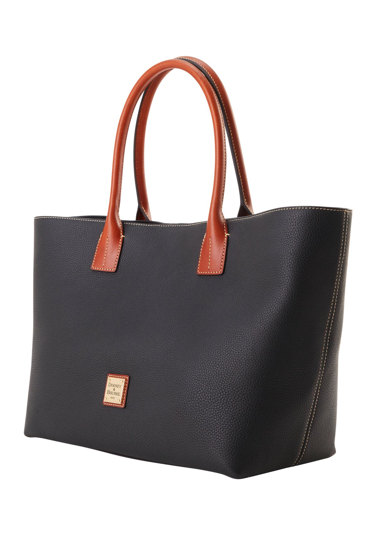 Pebble Leather Medium Russell Tote Bag