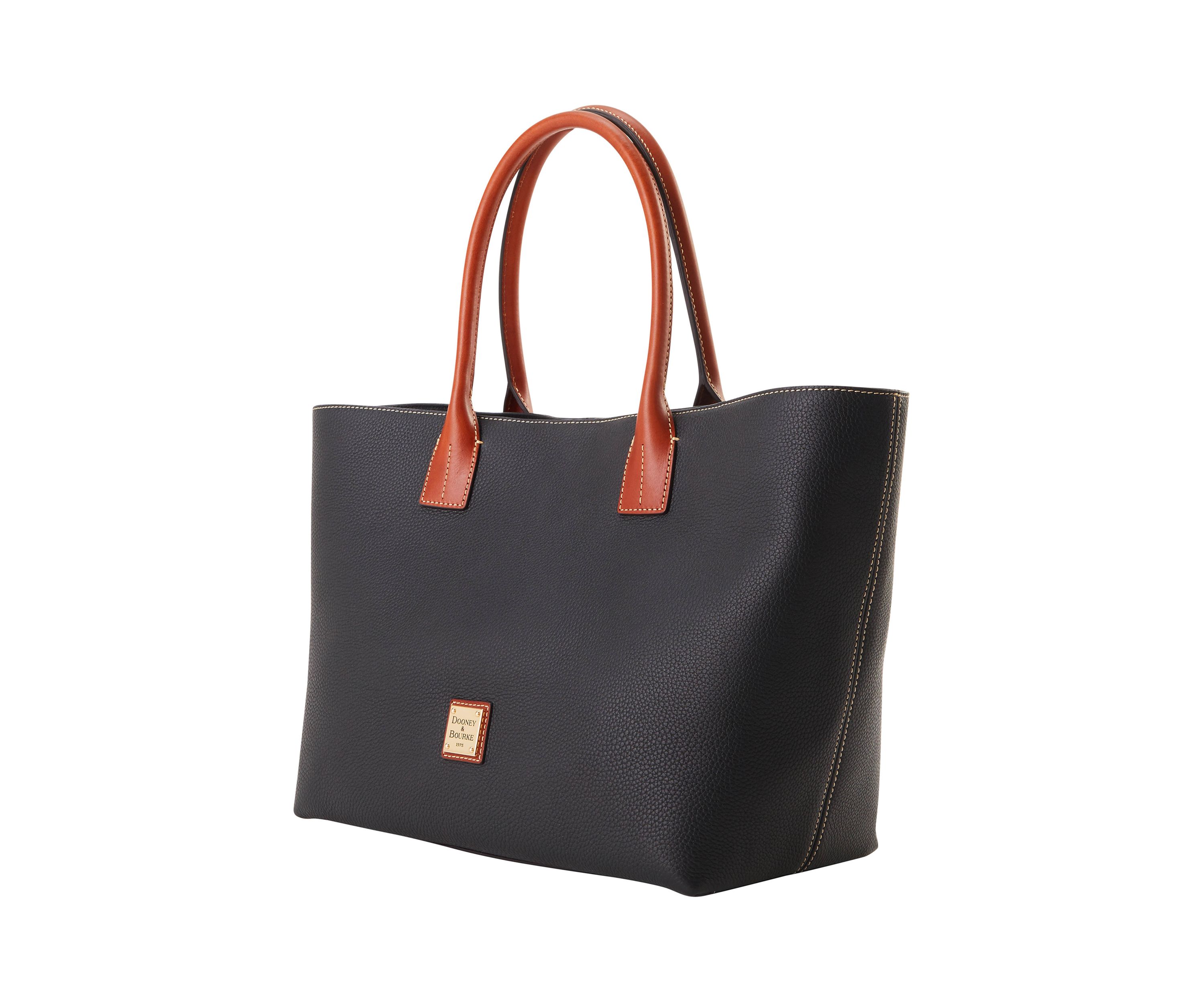 Pebble Leather Medium Russell Tote Bag