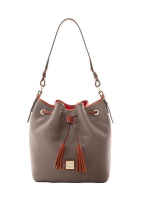 Dooney & Bourke Pebble Grain Tasha Drawstring Shoulder Bag -  0799344992590