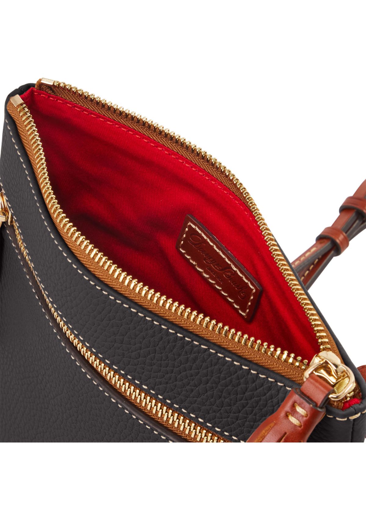 Pebble Double Zip Crossbody