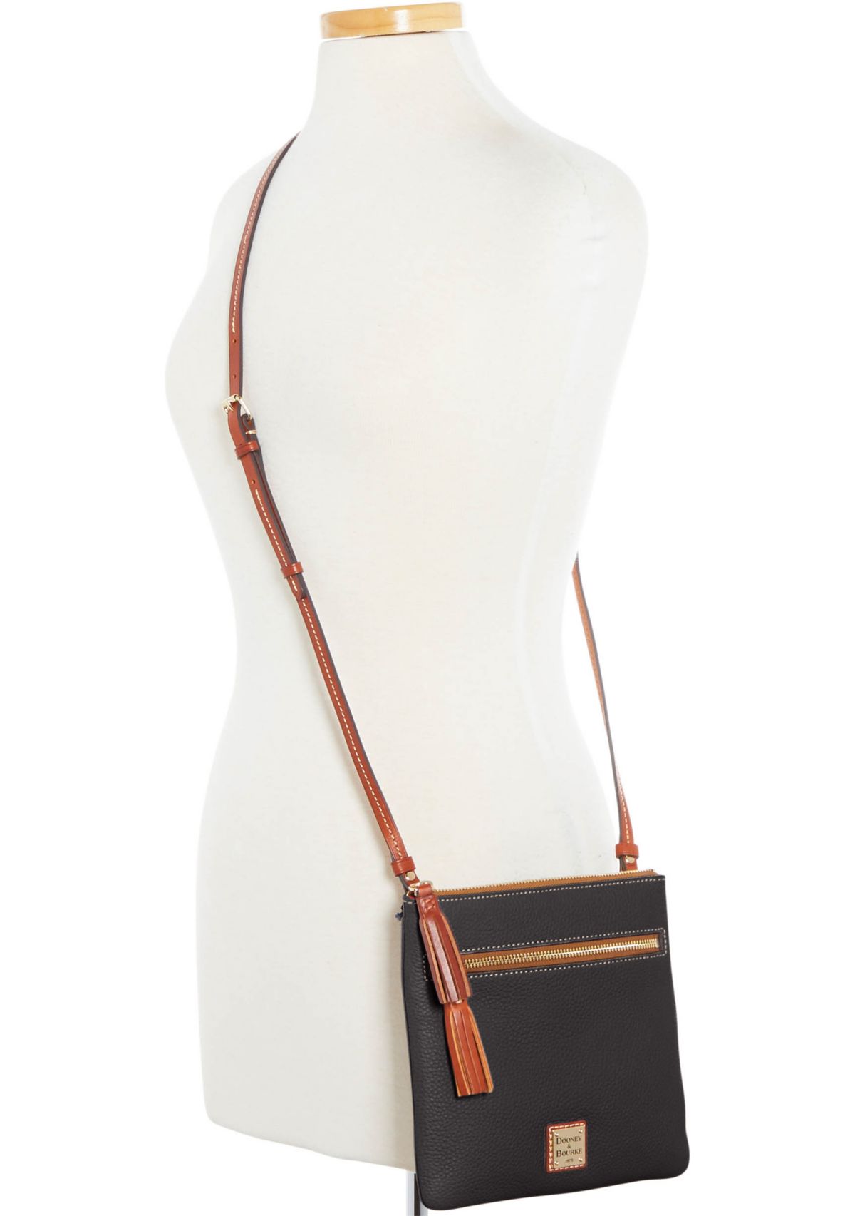 Pebble Double Zip Crossbody
