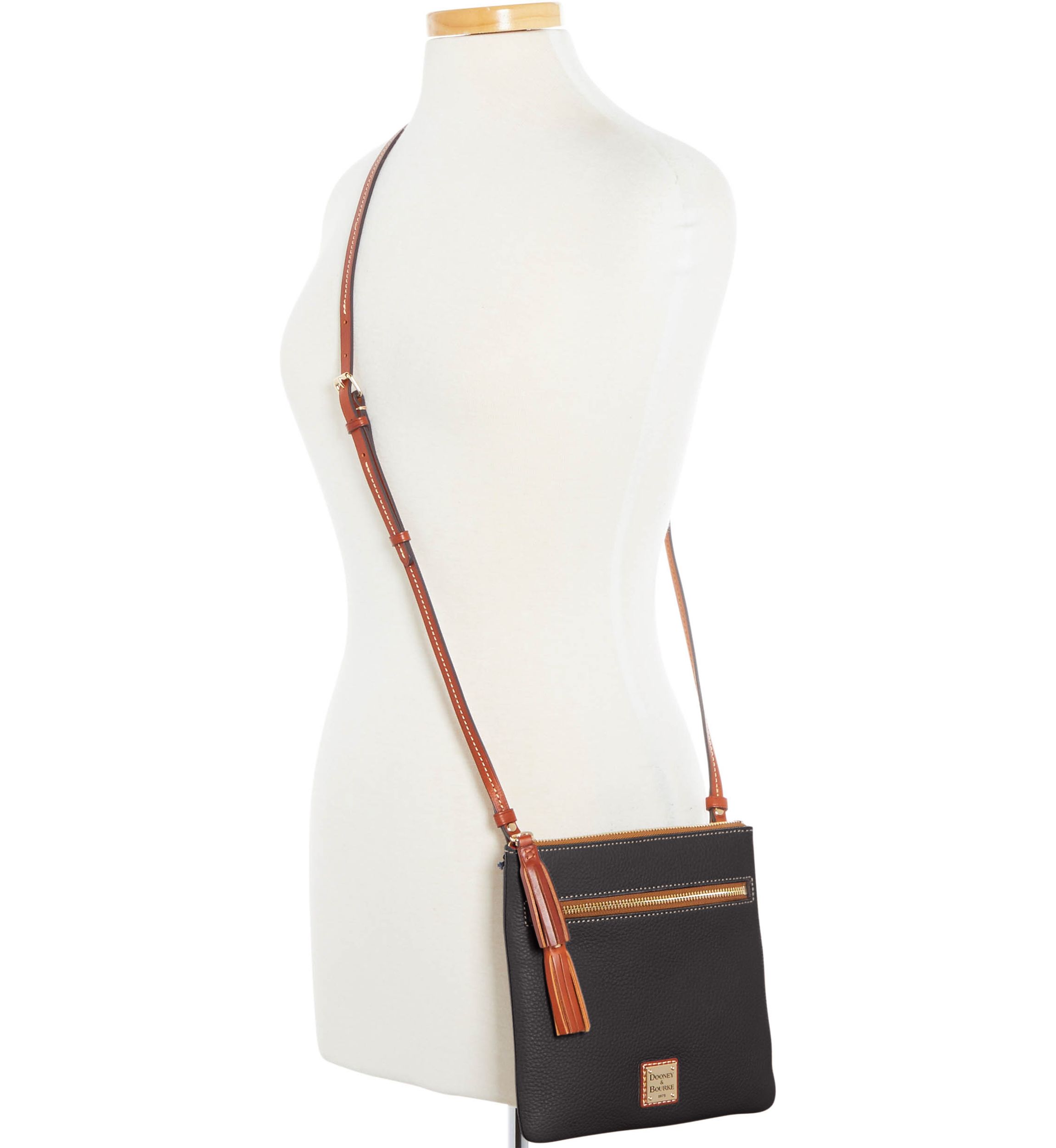 Pebble Double Zip Crossbody