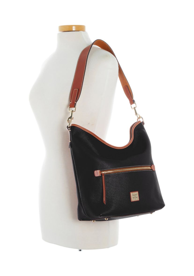 Leather Hobo Bag 