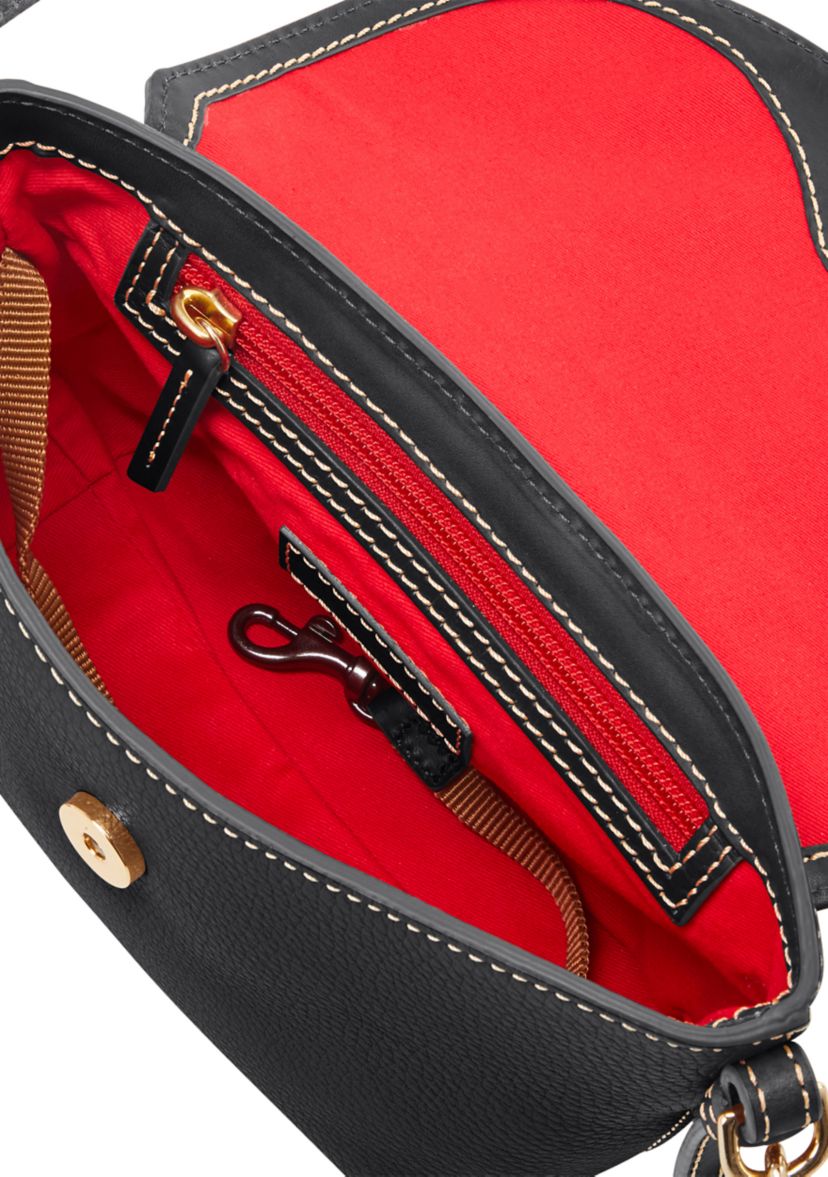 Pebble Grain Saddle Bag