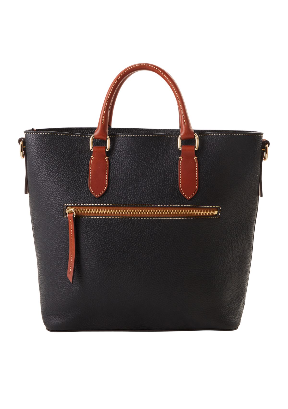 Pebble Leather Editors Tote Bag
