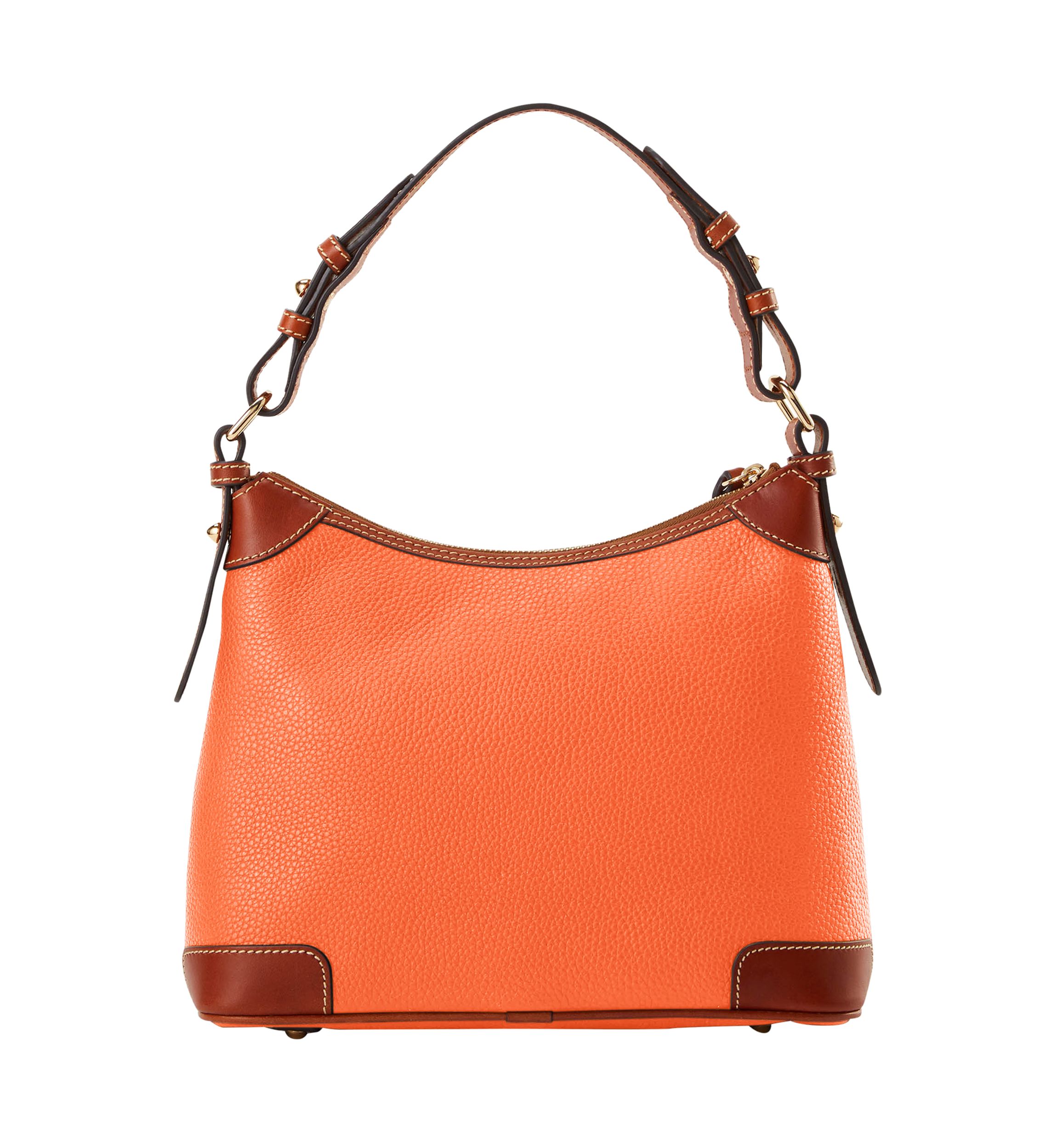 Pebble Leather Small Hobo Bag