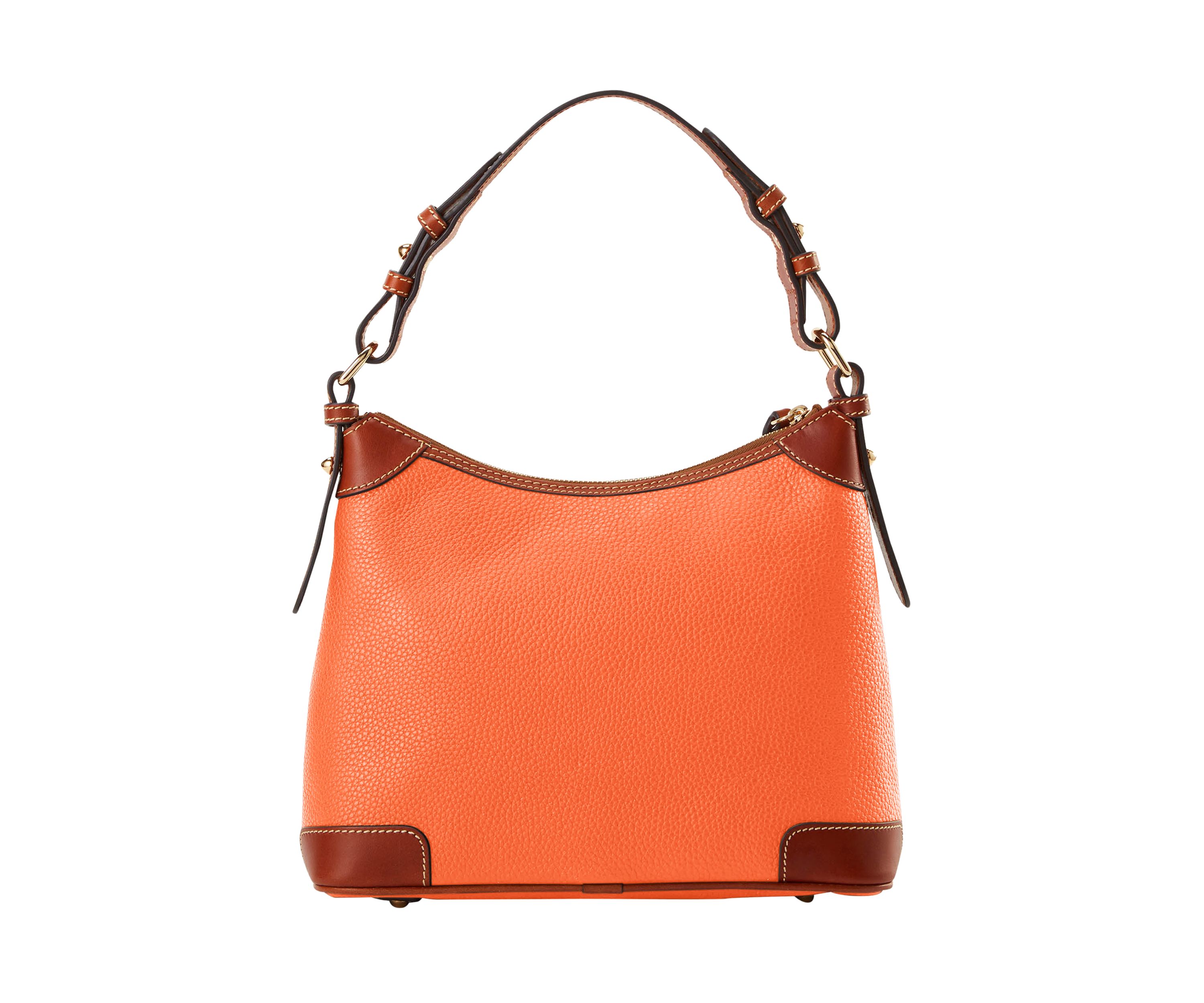 Pebble Leather Small Hobo Bag