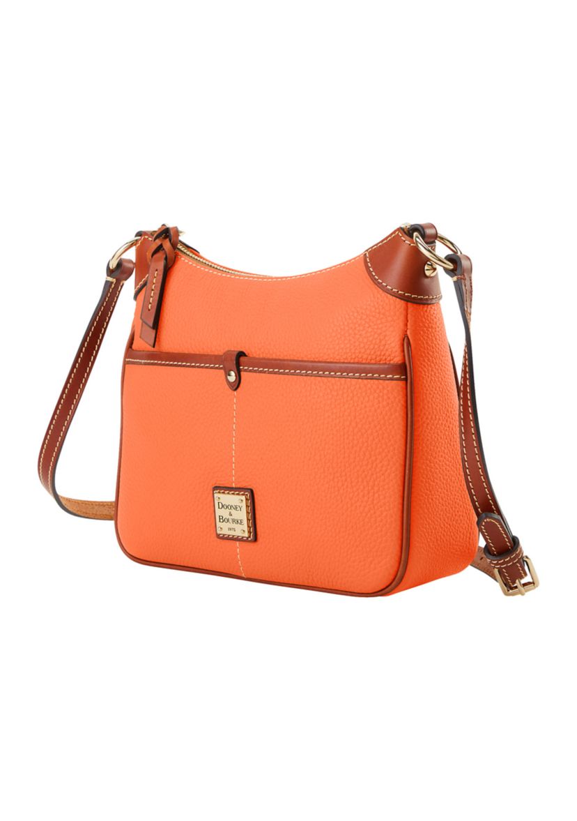 Dooney & Bourke Pebbled Grain Camera CrossBody Bag In Caramel