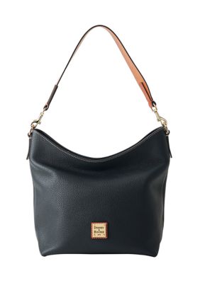 Ensemble Dooney & Bourke Neuf : Sac Seau + Bracelet Portefeuille à Rabat - Couleur Desert, Motif DB
