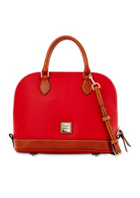 Dooney & Bourke Pebble Grain Zip Zip Satchel | belk