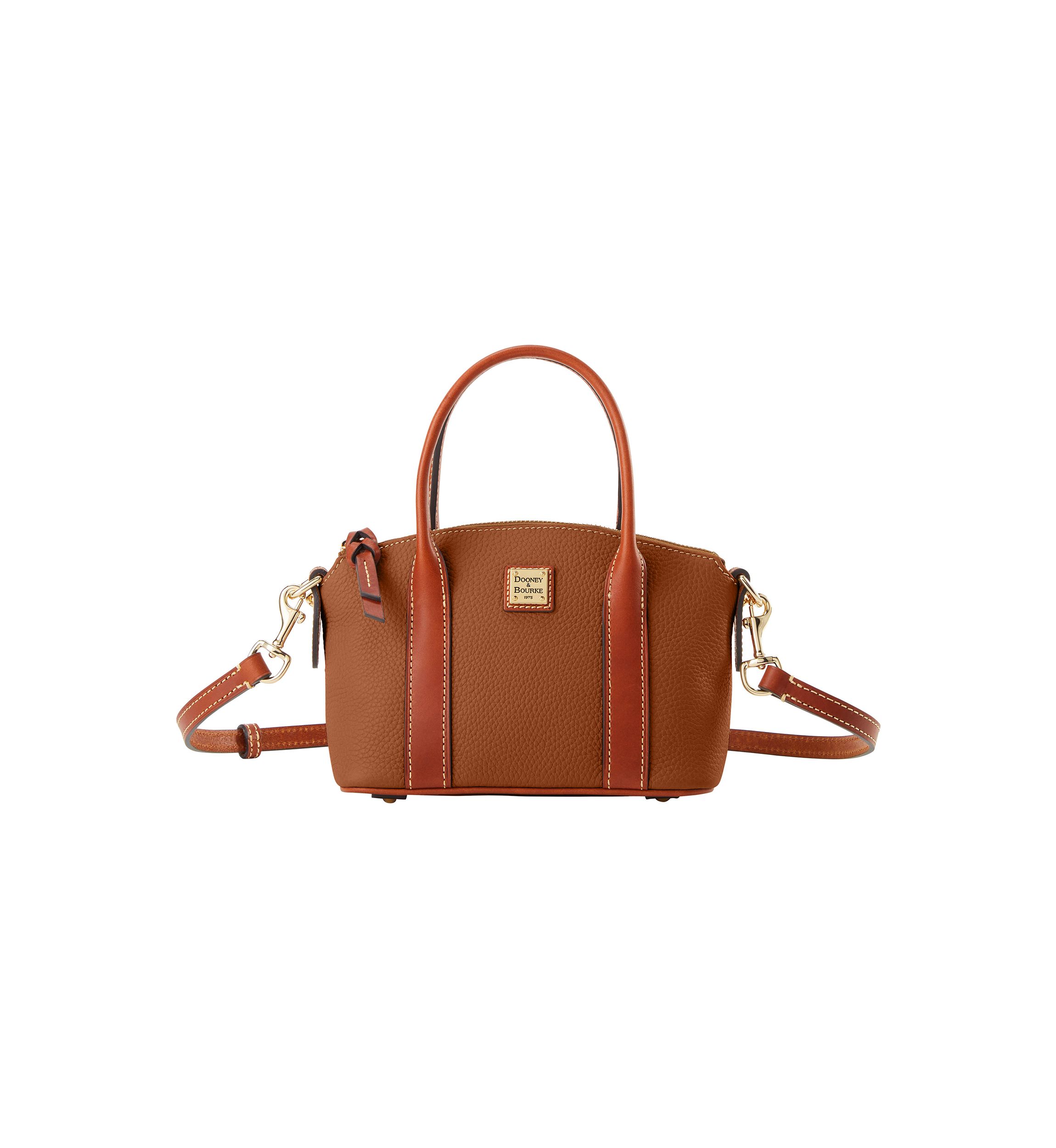 Pebble Grain Small Madeline Satchel