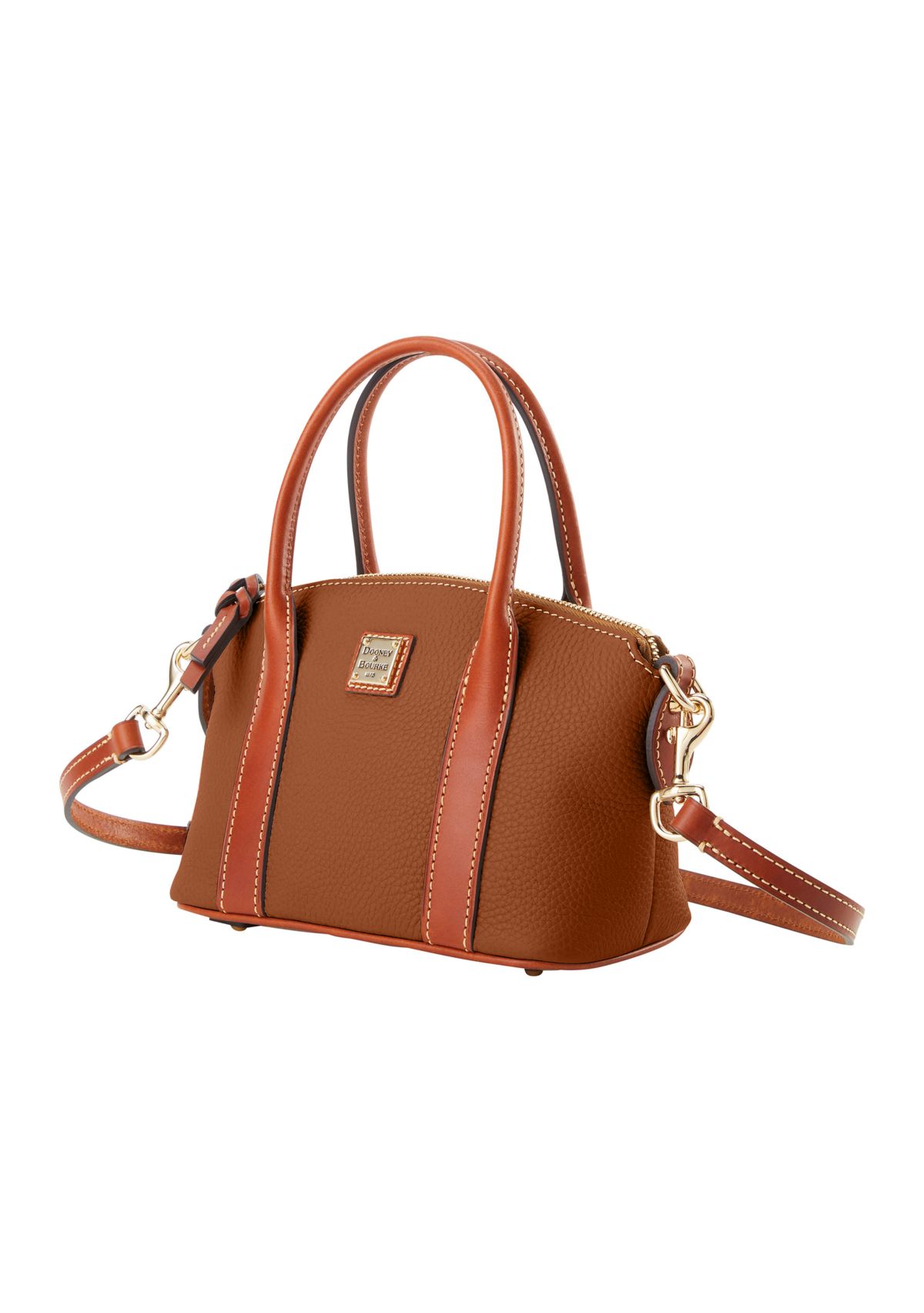 Pebble Grain Small Madeline Satchel