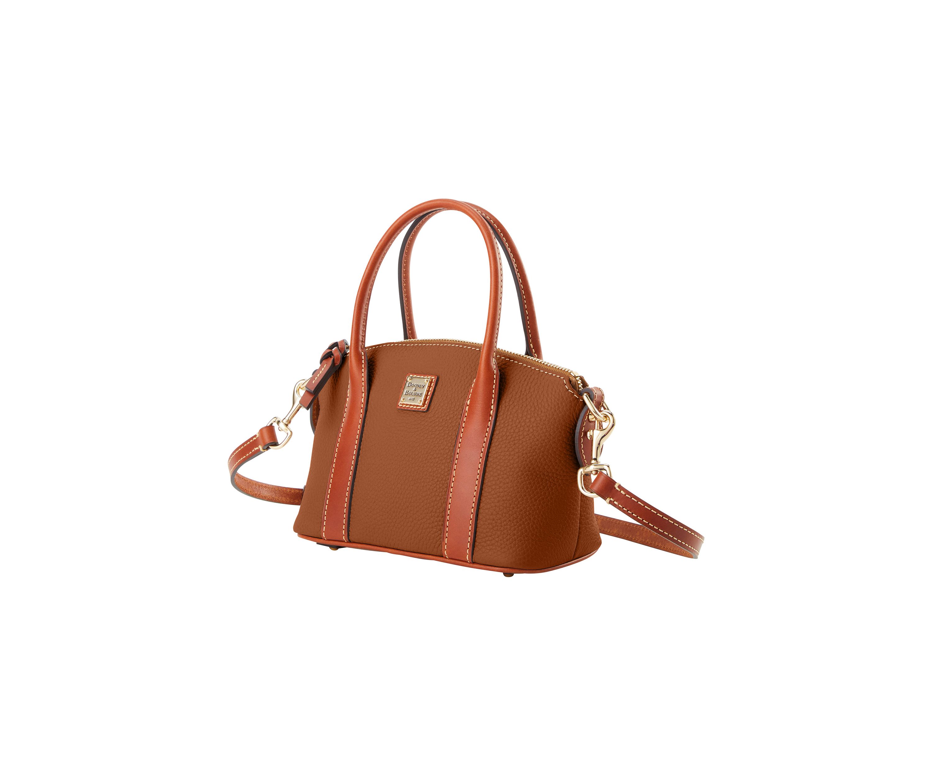 Pebble Grain Small Madeline Satchel