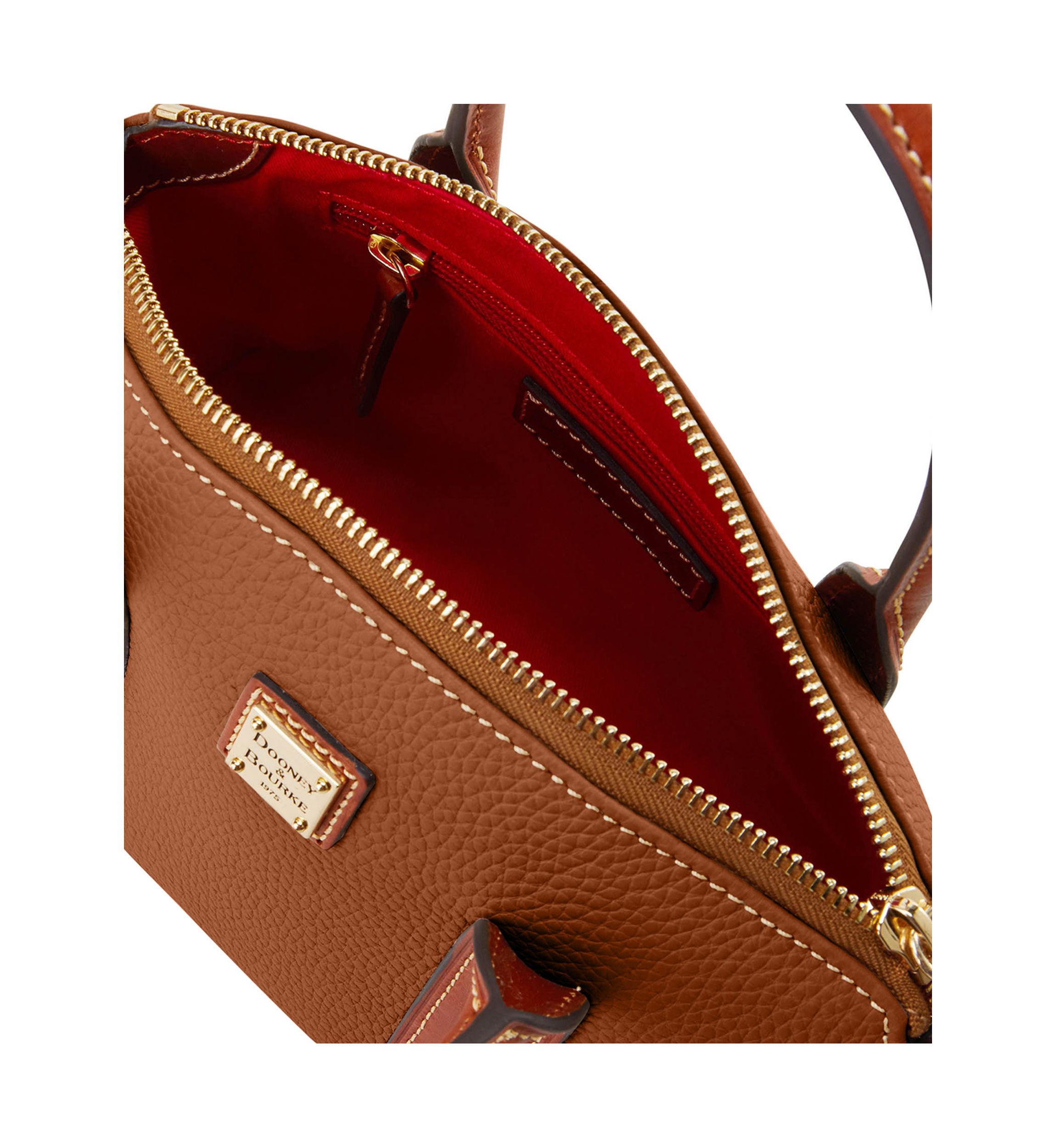Pebble Grain Small Madeline Satchel