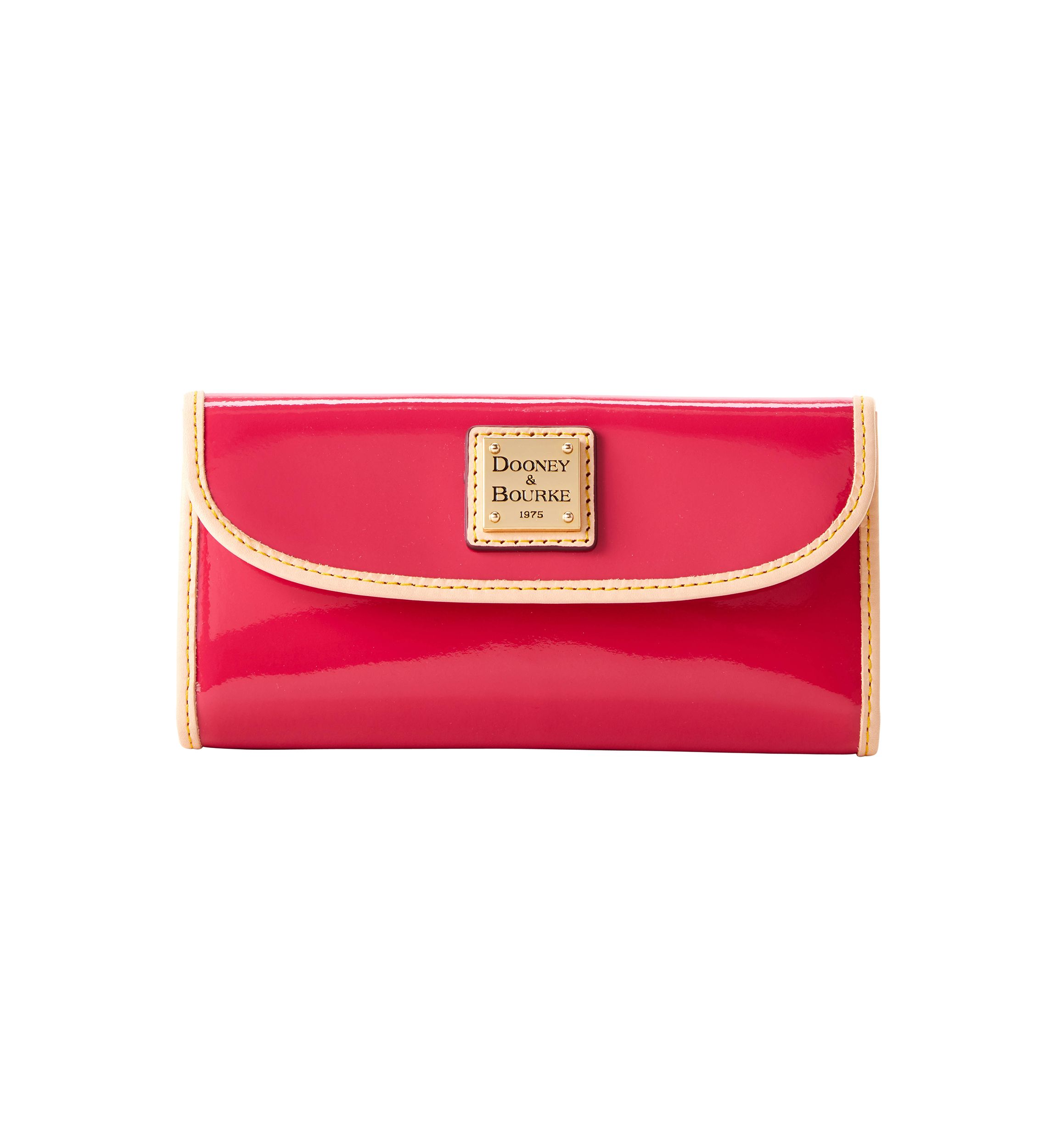 Patent Leather Continental Clutch