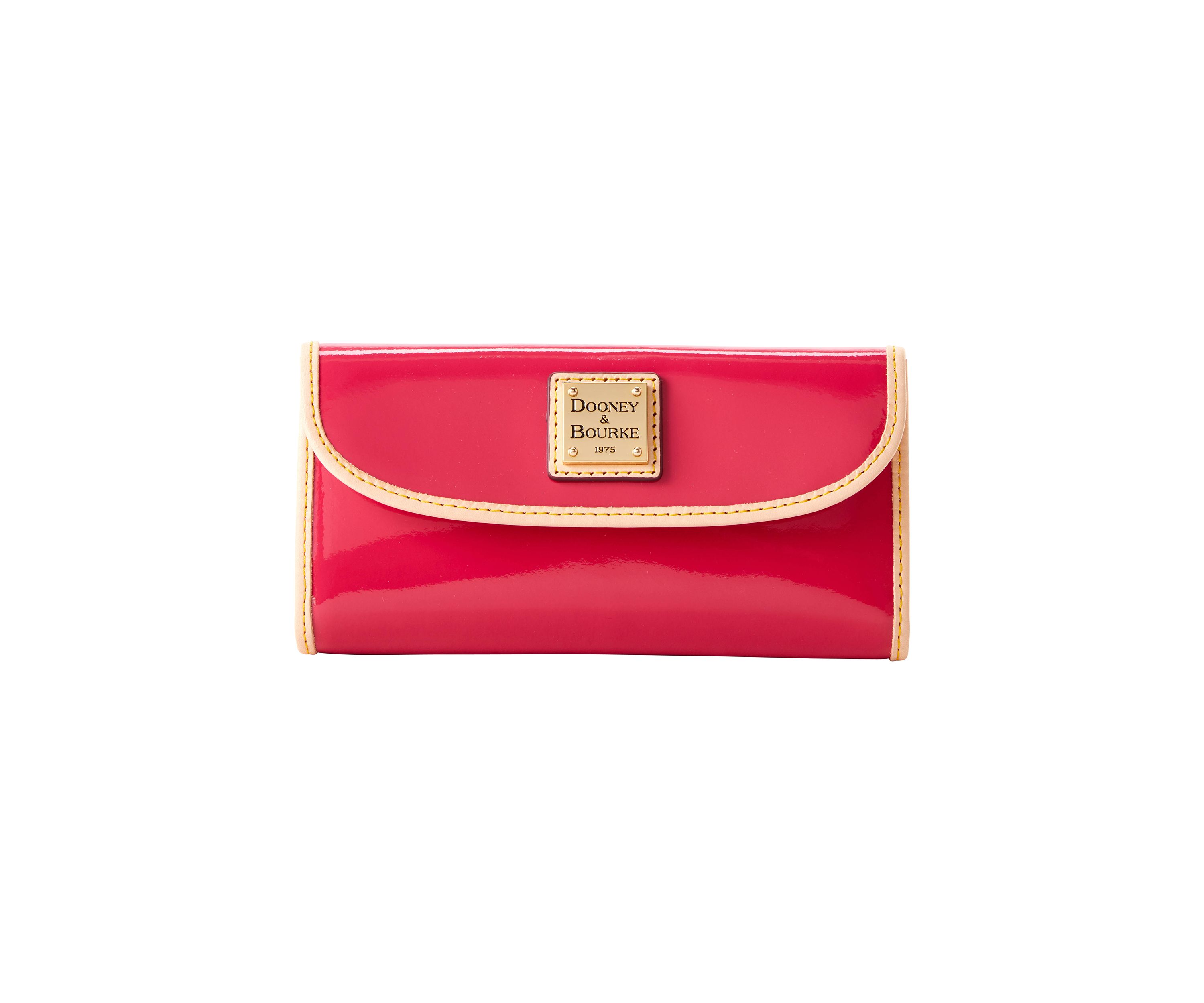 Patent Leather Continental Clutch