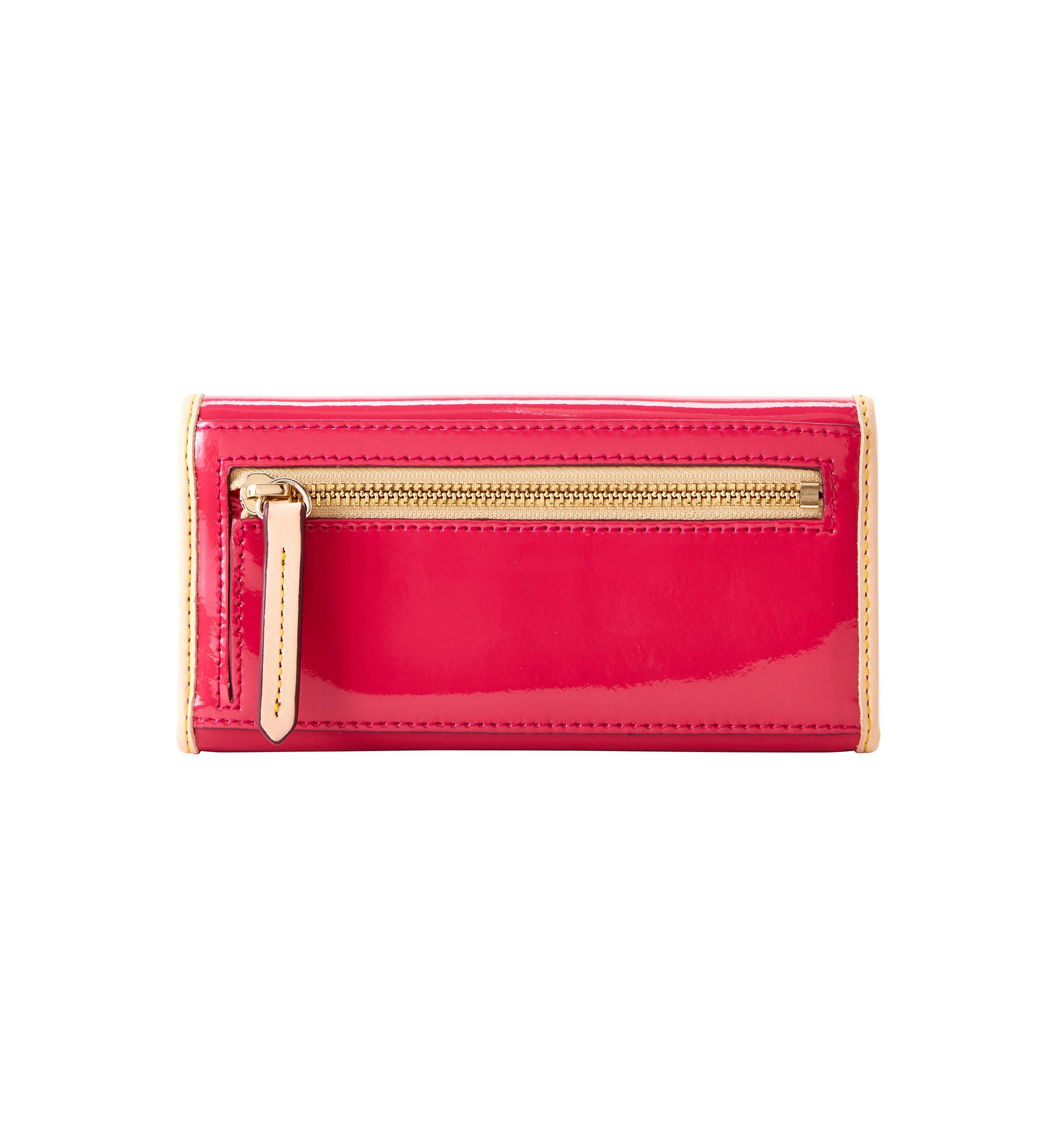 Patent Leather Continental Clutch