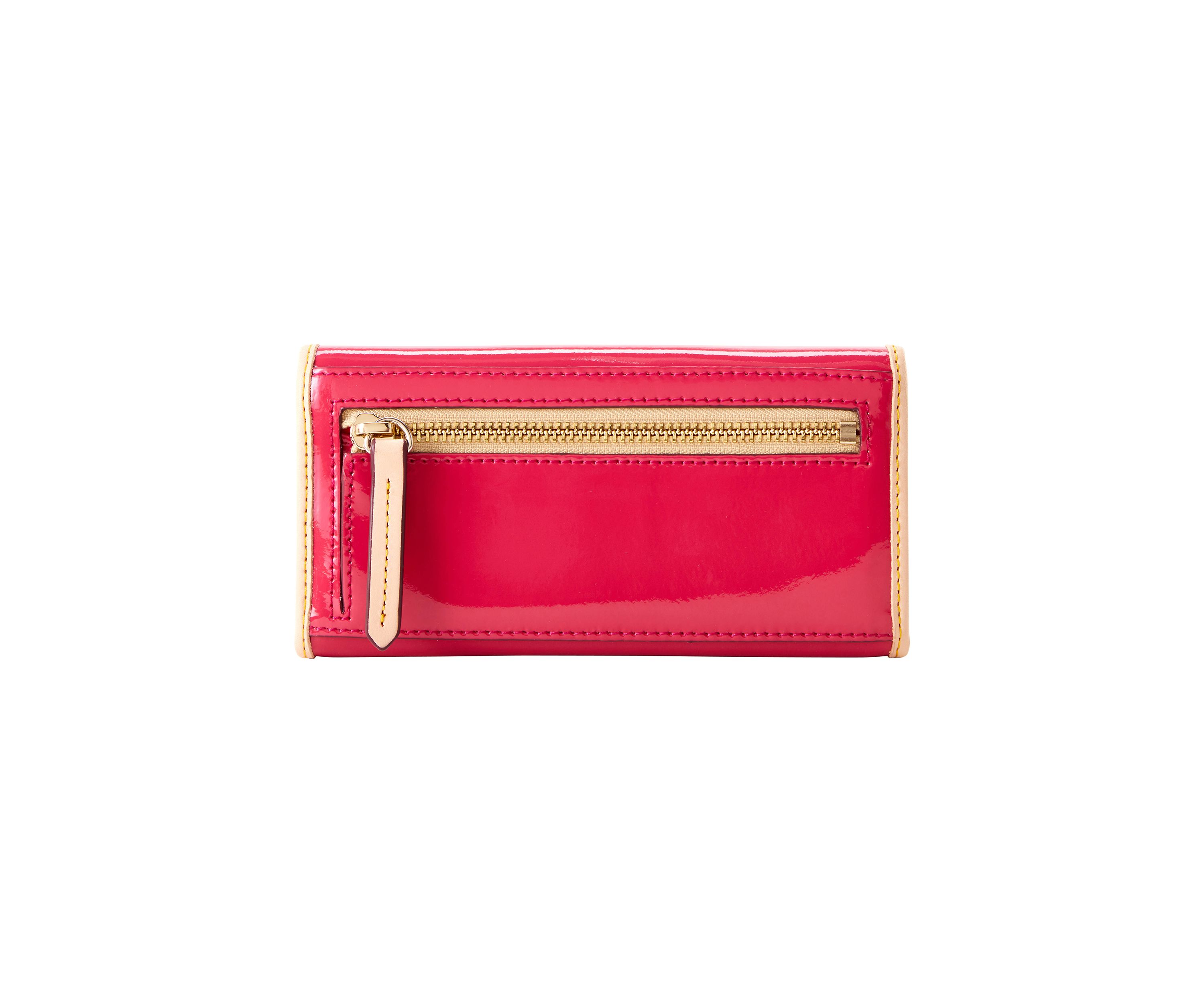 Patent Leather Continental Clutch