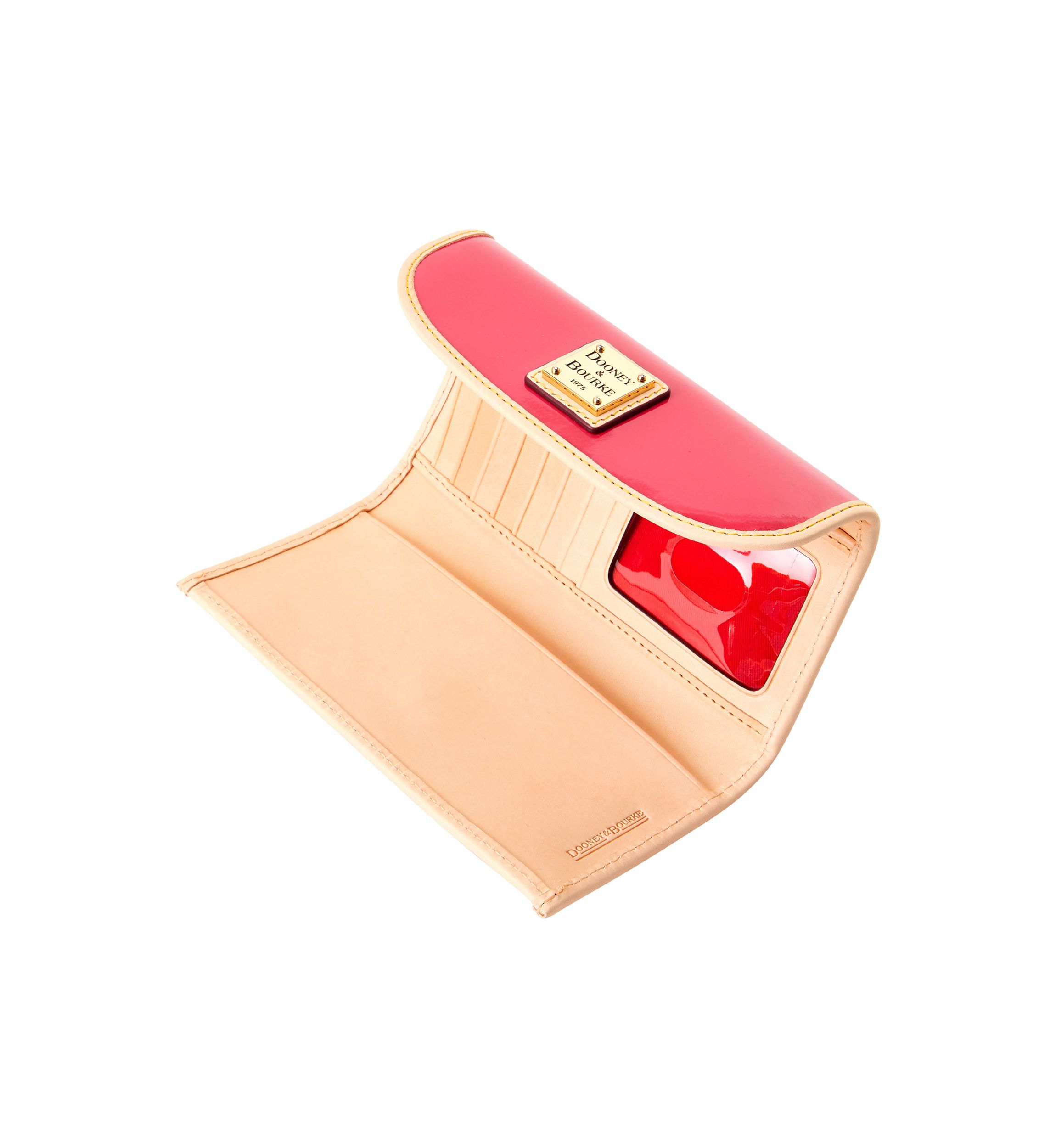 Patent Leather Continental Clutch
