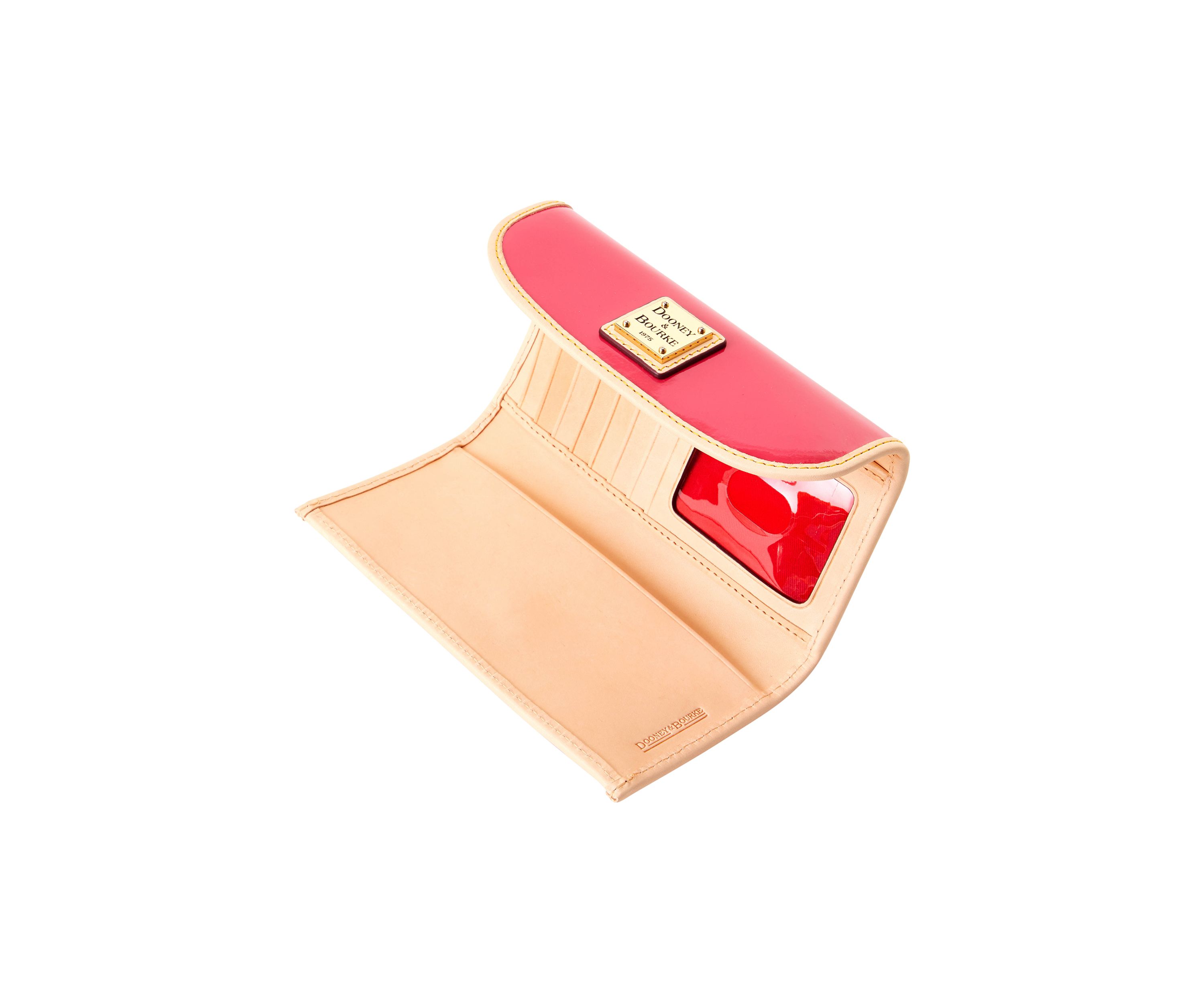 Patent Leather Continental Clutch