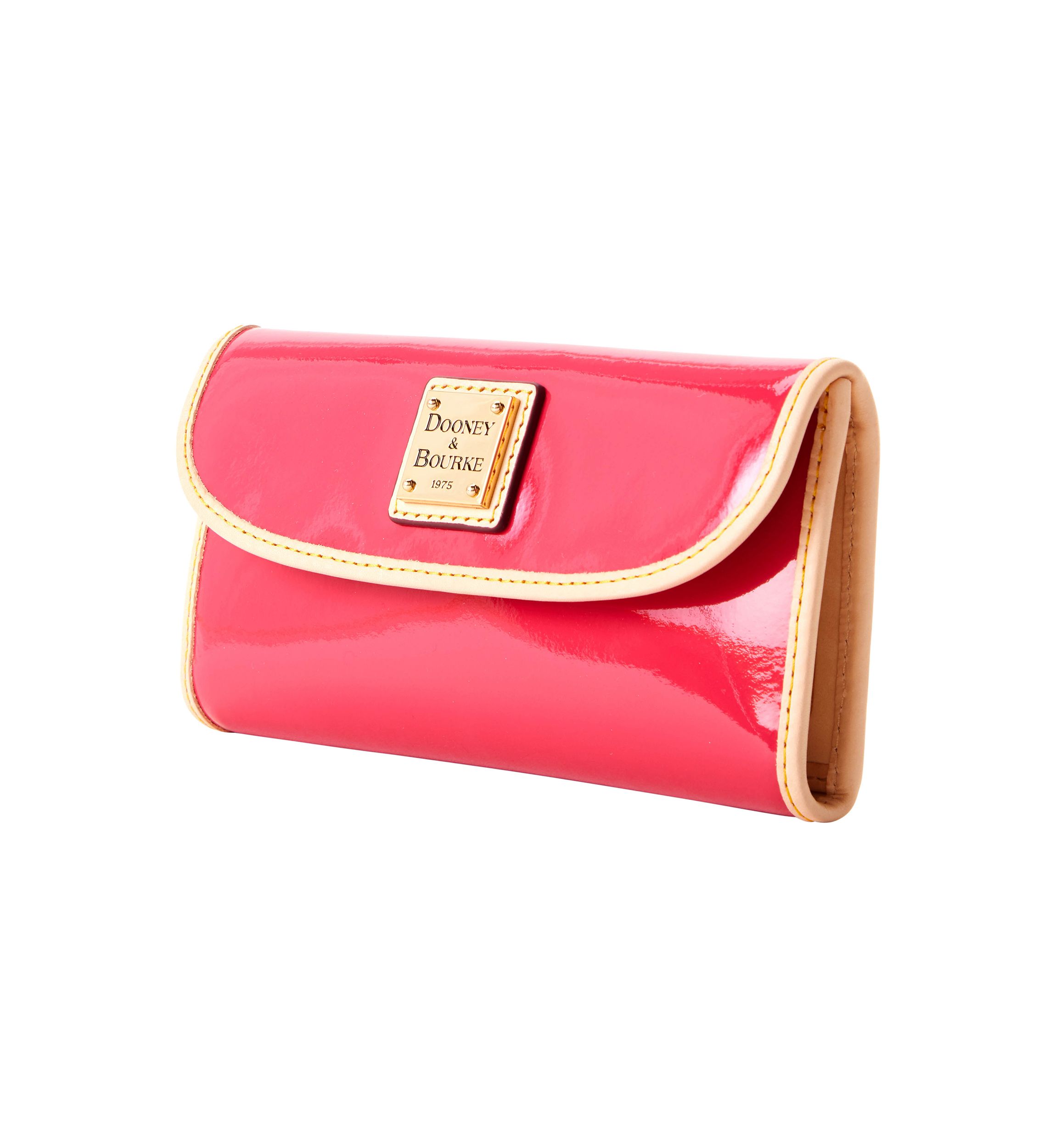 Patent Leather Continental Clutch
