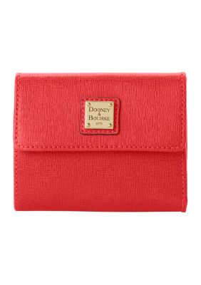 Dooney & Bourke Saffiano Small Flap Credit Card Wallet