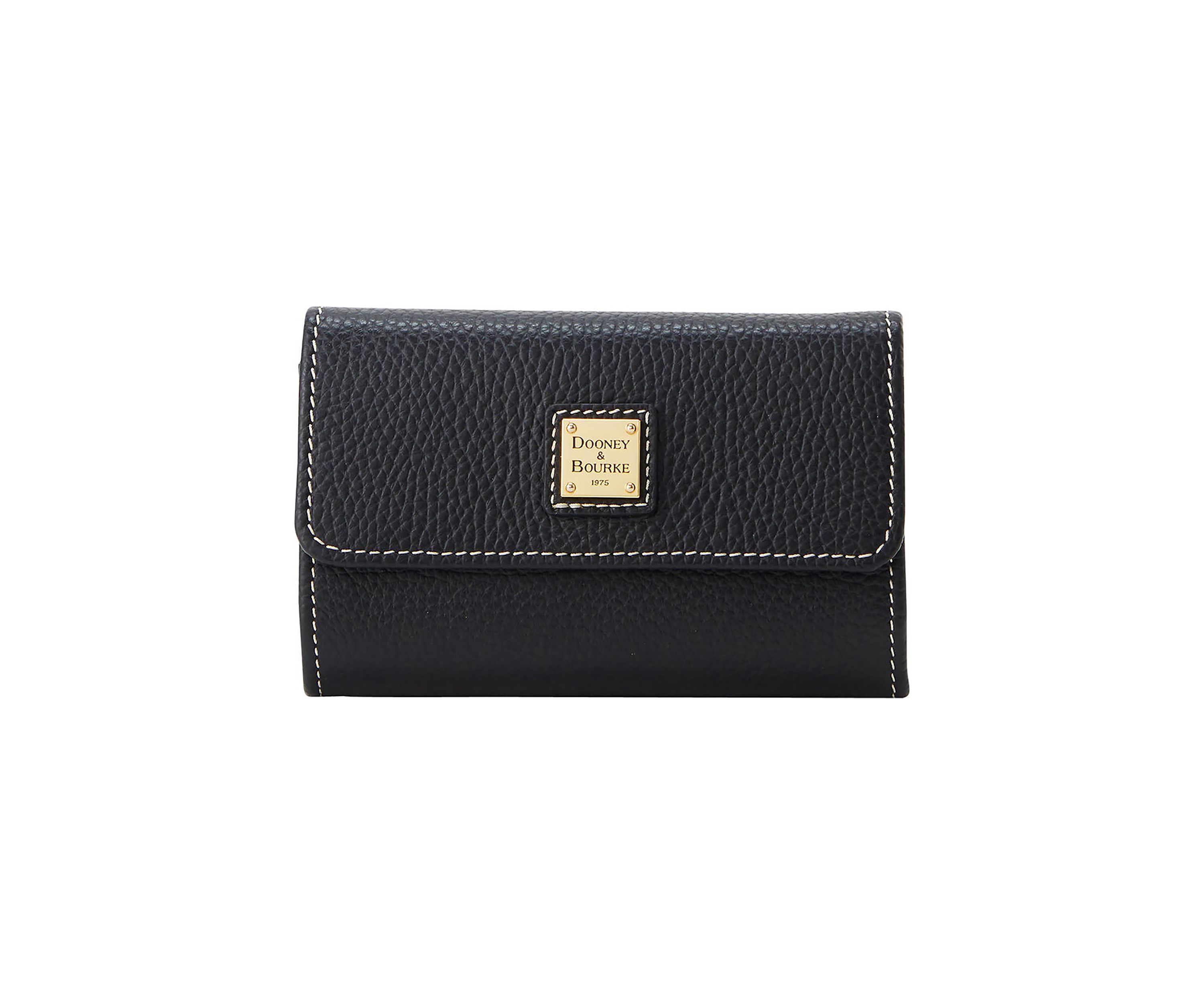 Lucca Pebble Grain Flap Wallet 