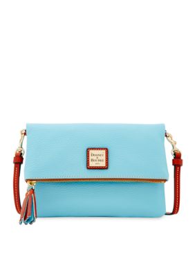 Dooney and bourke pebble hot sale grain foldover zip crossbody