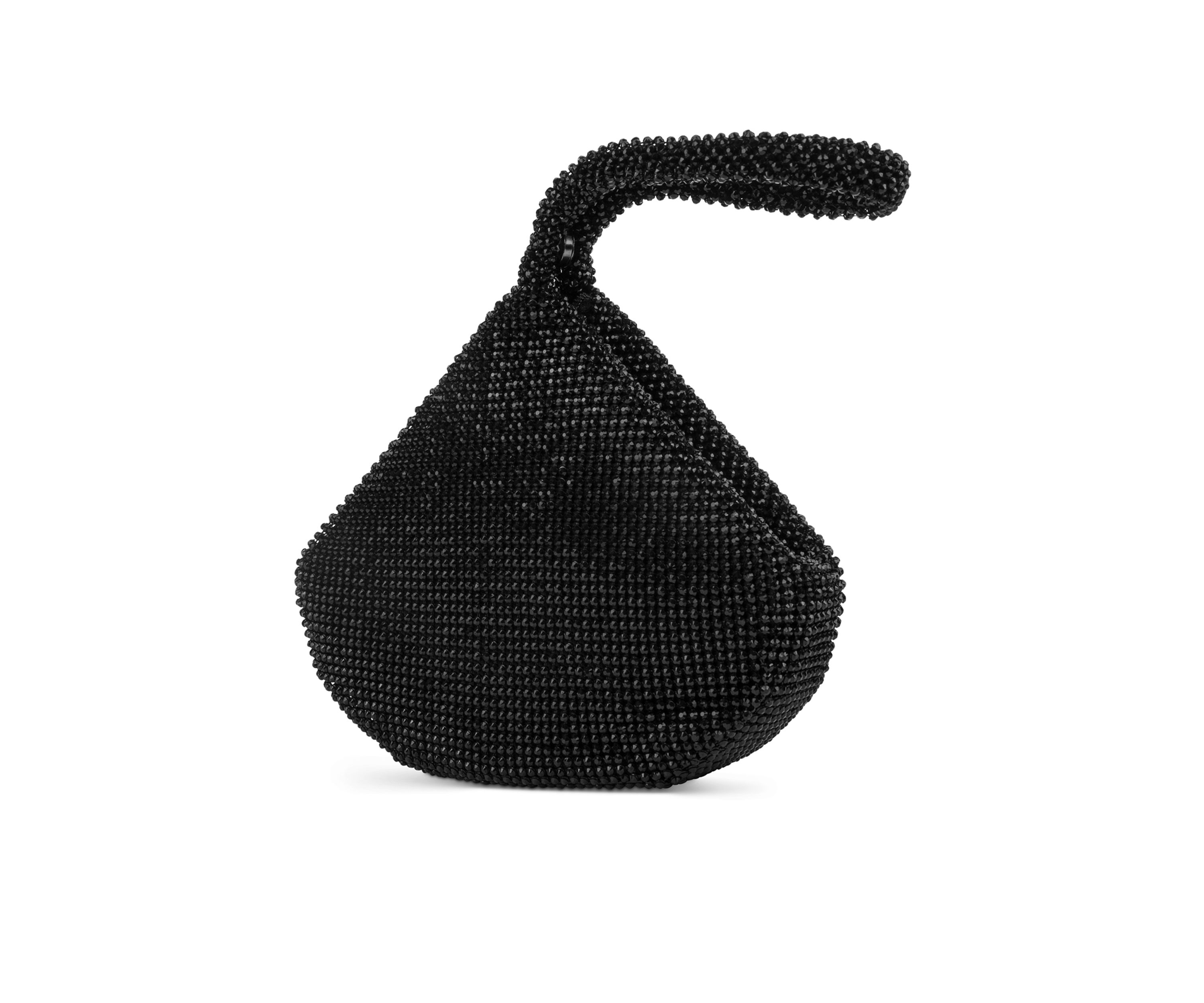 Staci Wristlet Sparkle Mesh Bag 
