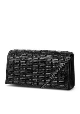 Jessica Mcclintock Chloe Sparkle Stones Evening Clutch Belk