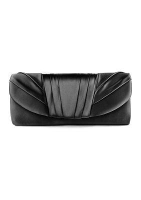 Satin Flap Evening Bag