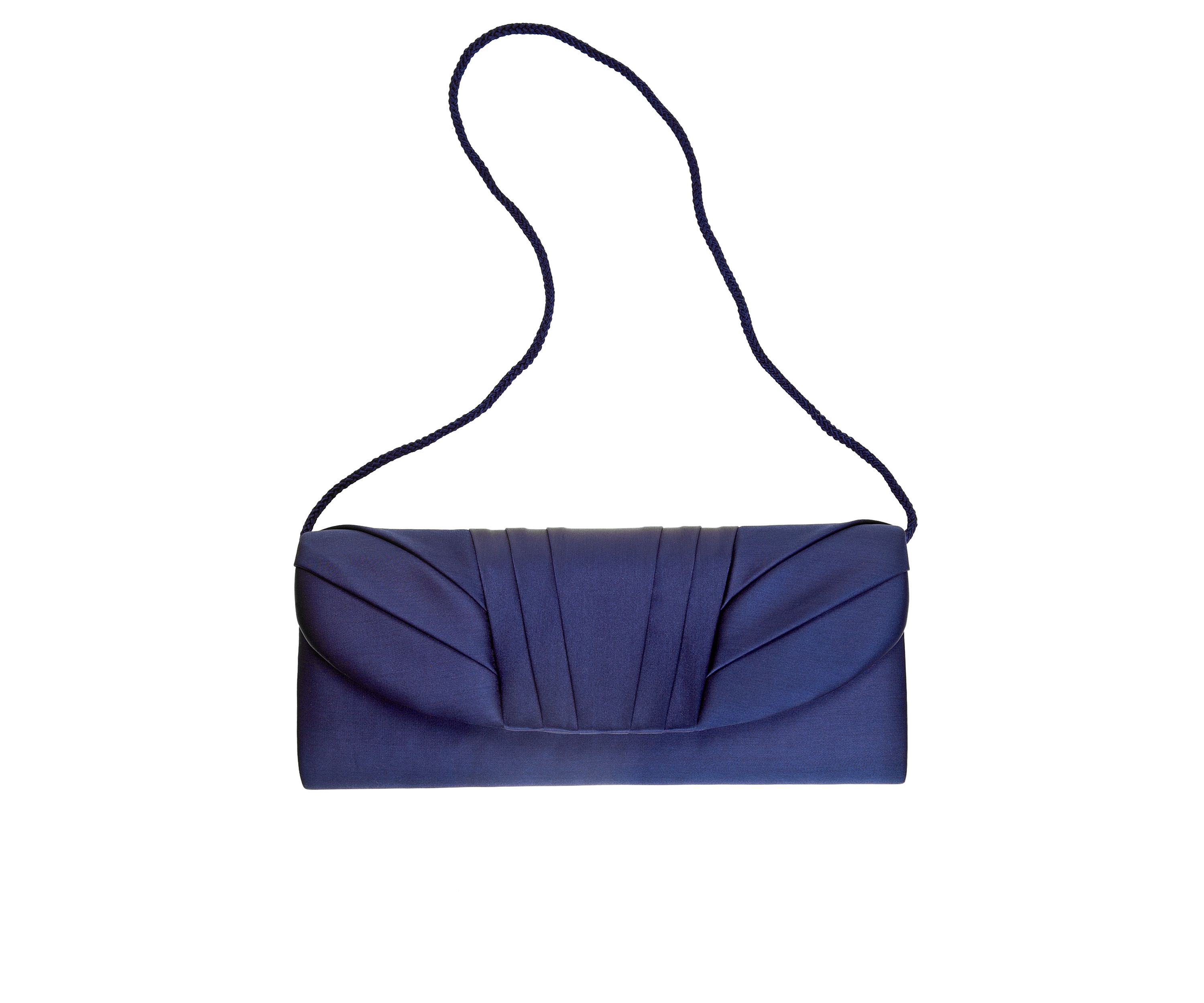Satin Flap Evening Bag