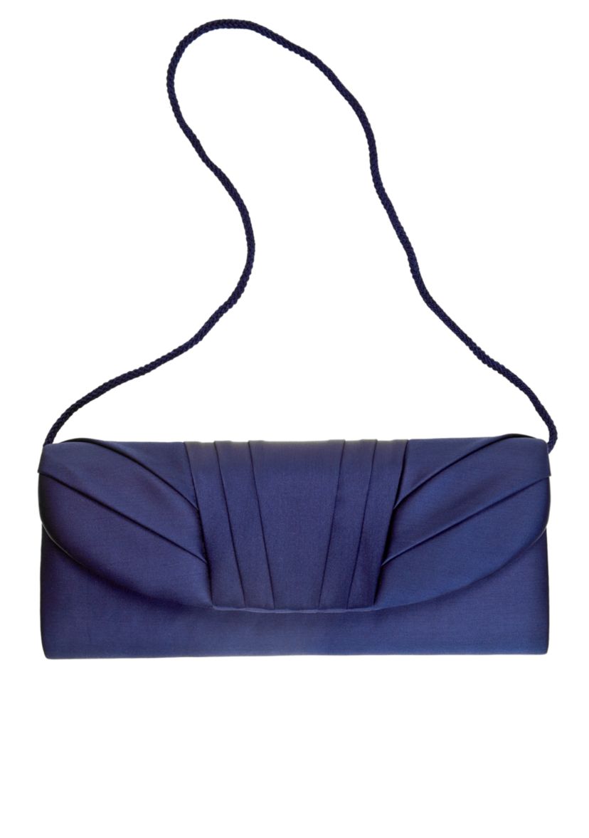 Satin Flap Evening Bag