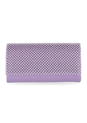 Luisa Ball Mesh Flap Clutch