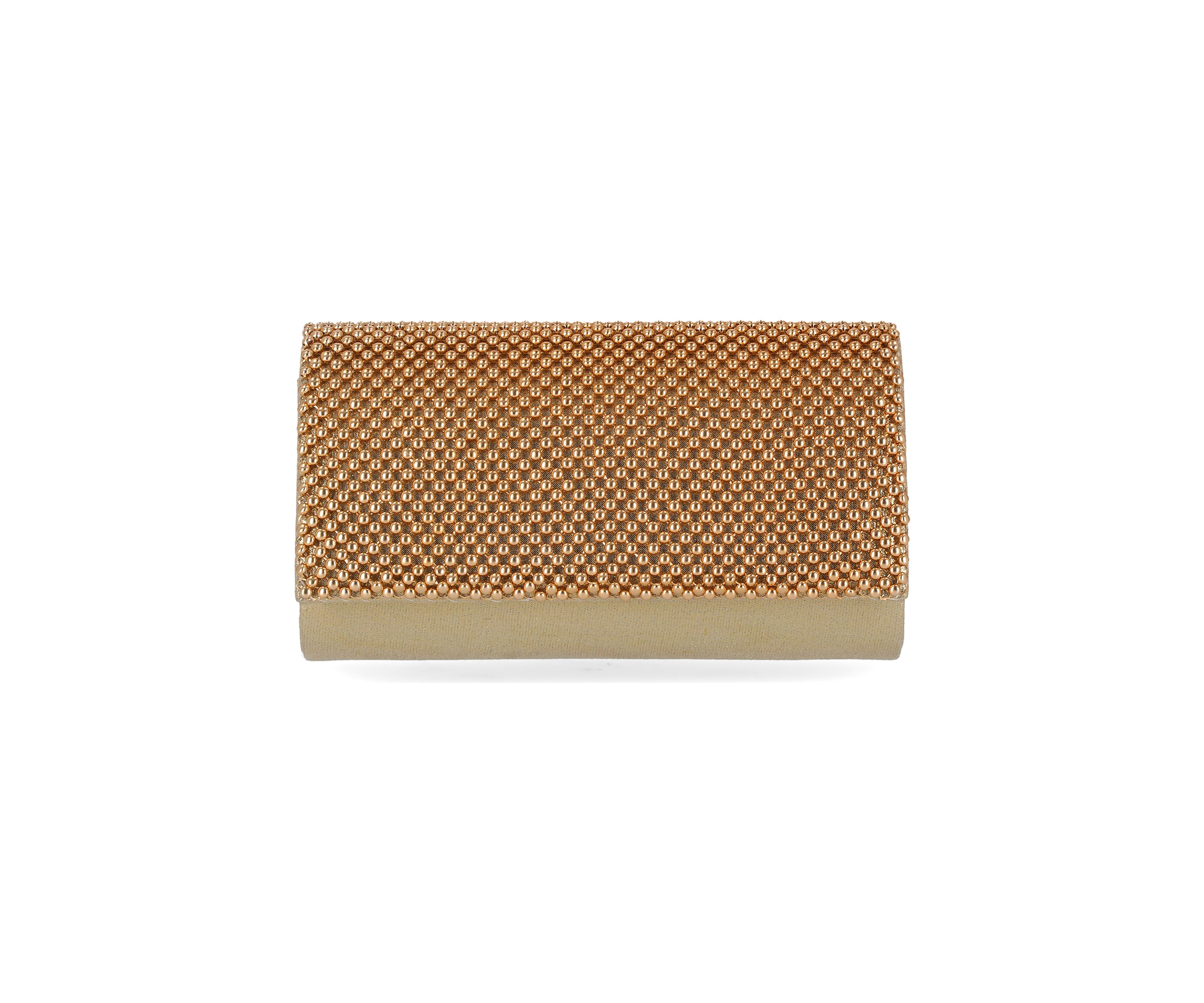 Luisa Ball Mesh Flap Clutch