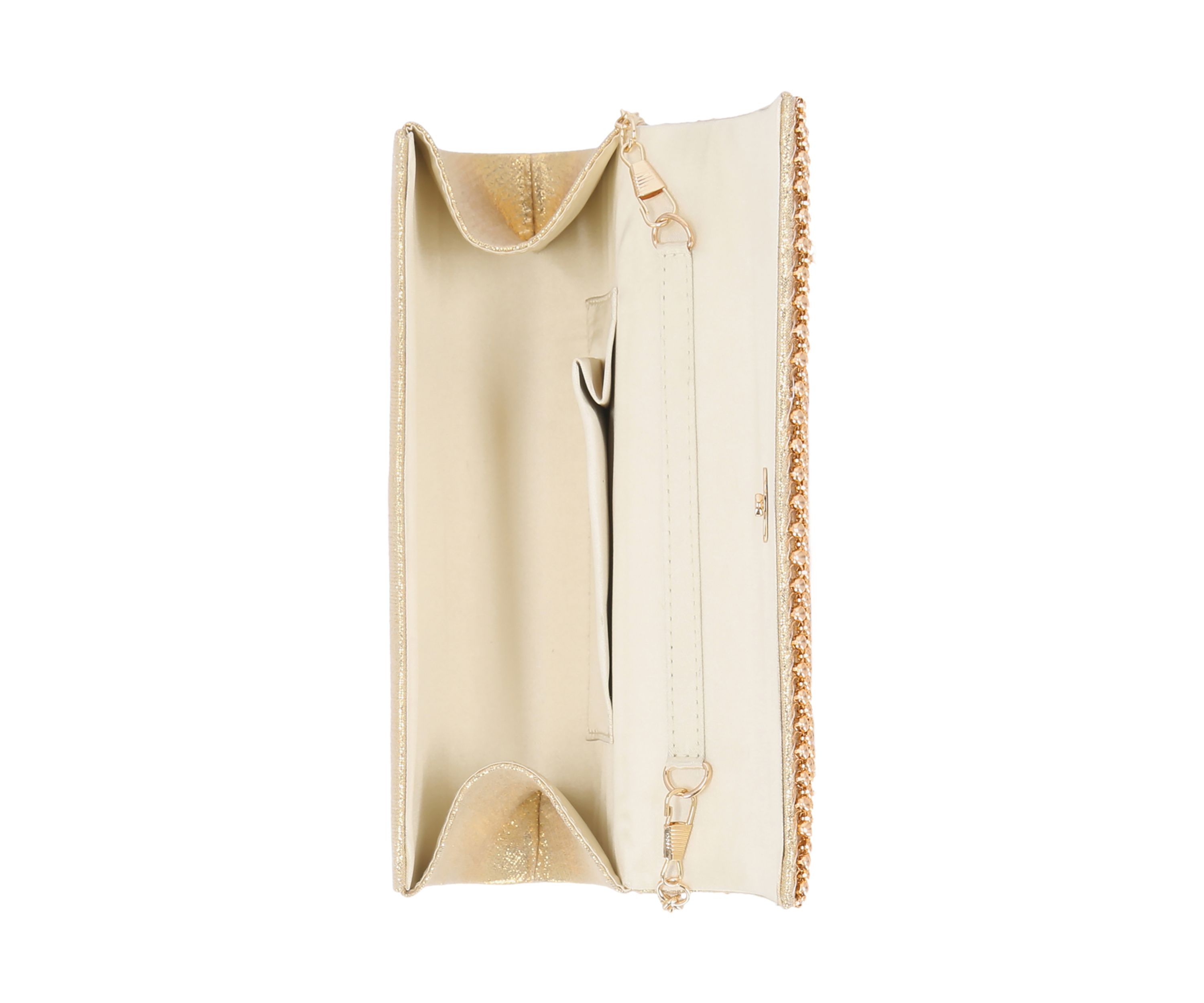 Luisa Ball Mesh Flap Clutch