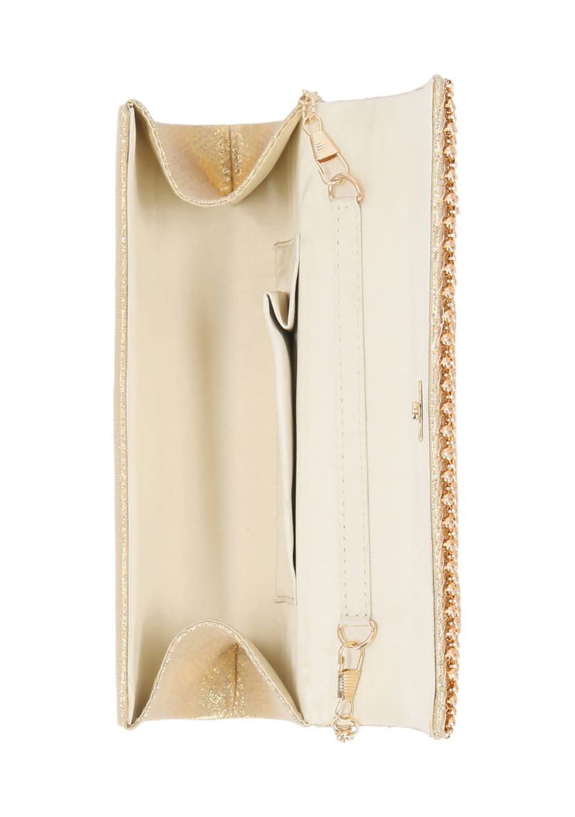 Luisa Ball Mesh Flap Clutch