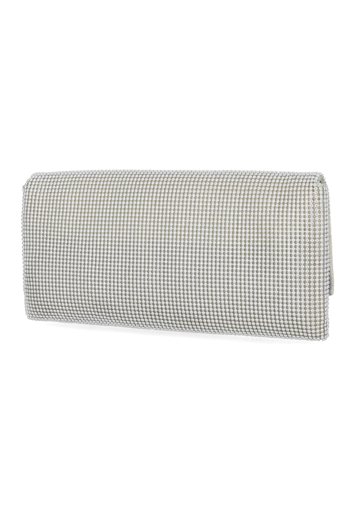 Helena Ball Mesh Flap Clutch