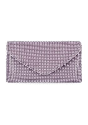 Irene - Ball Mesh Envelope Flap Clutch