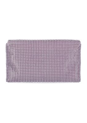 Irene - Ball Mesh Envelope Flap Clutch