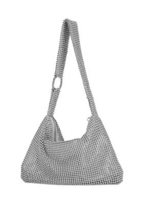 Bridgid Ball Mesh Hobo Bag