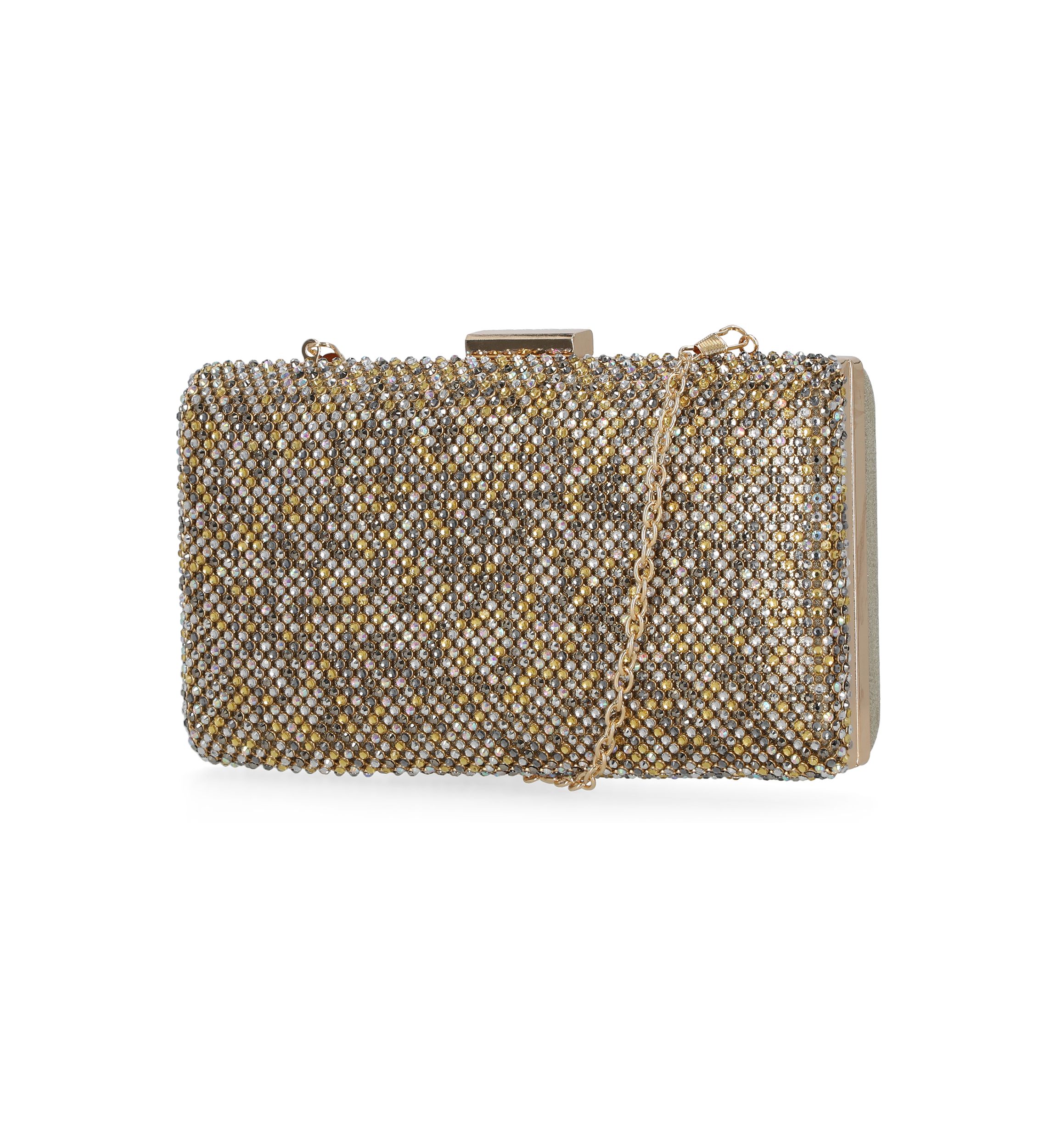 Jordana Diamond Mesh Crossbody