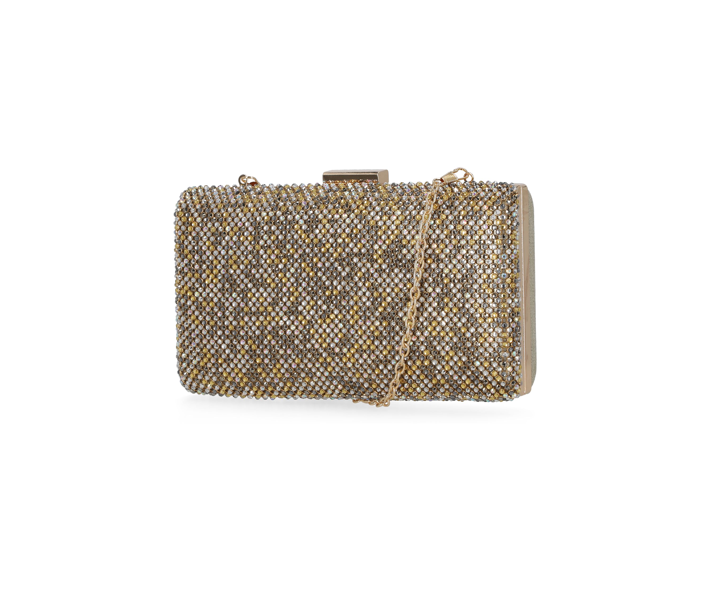 Jordana Diamond Mesh Crossbody