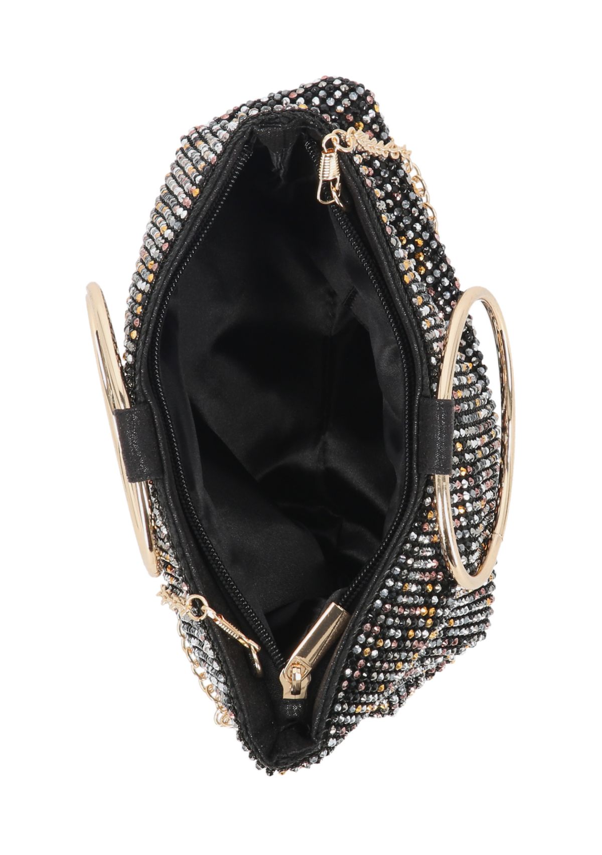 Womens Nesta Diamond Mesh Ring Bag