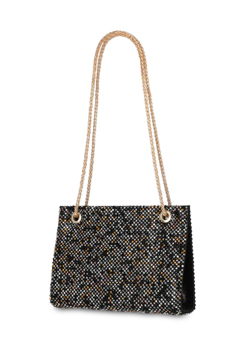 Phoenix - Diamond Mesh Shoulder Bag
