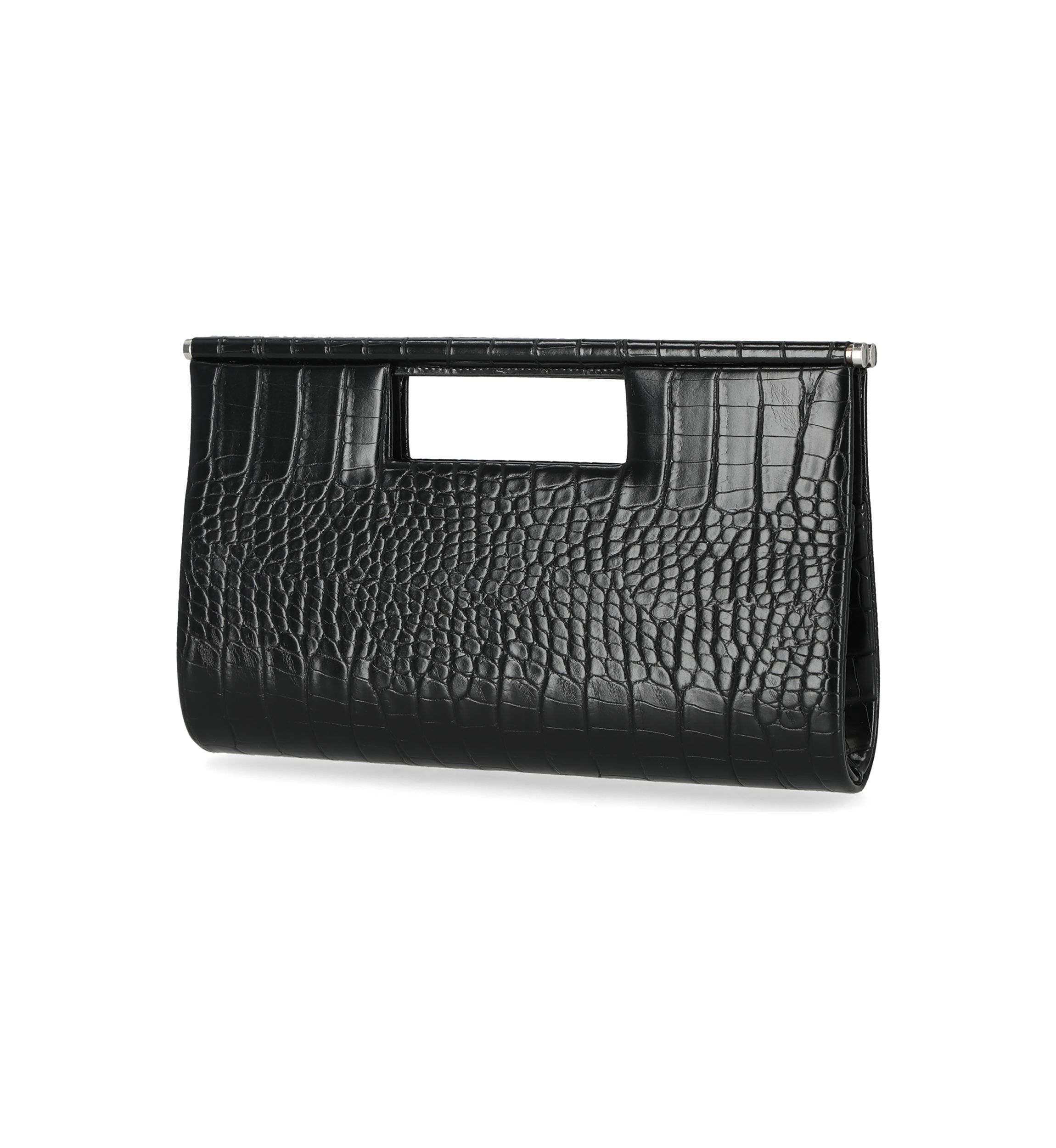 Yvette - Croco Top Handle Bag