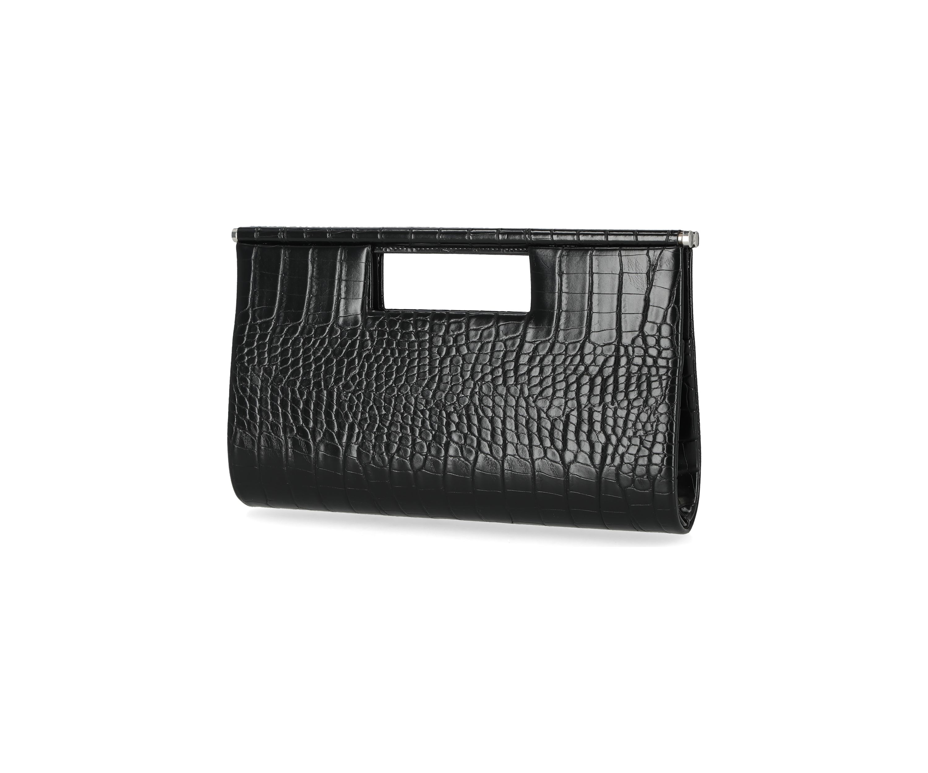 Yvette - Croco Top Handle Bag
