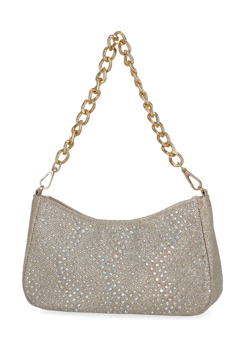 美品　JESSICA MCCLINTOCK  パーティバッグ ビーズ　ゴールド Jessica McClintock Sunny Bag | Belk