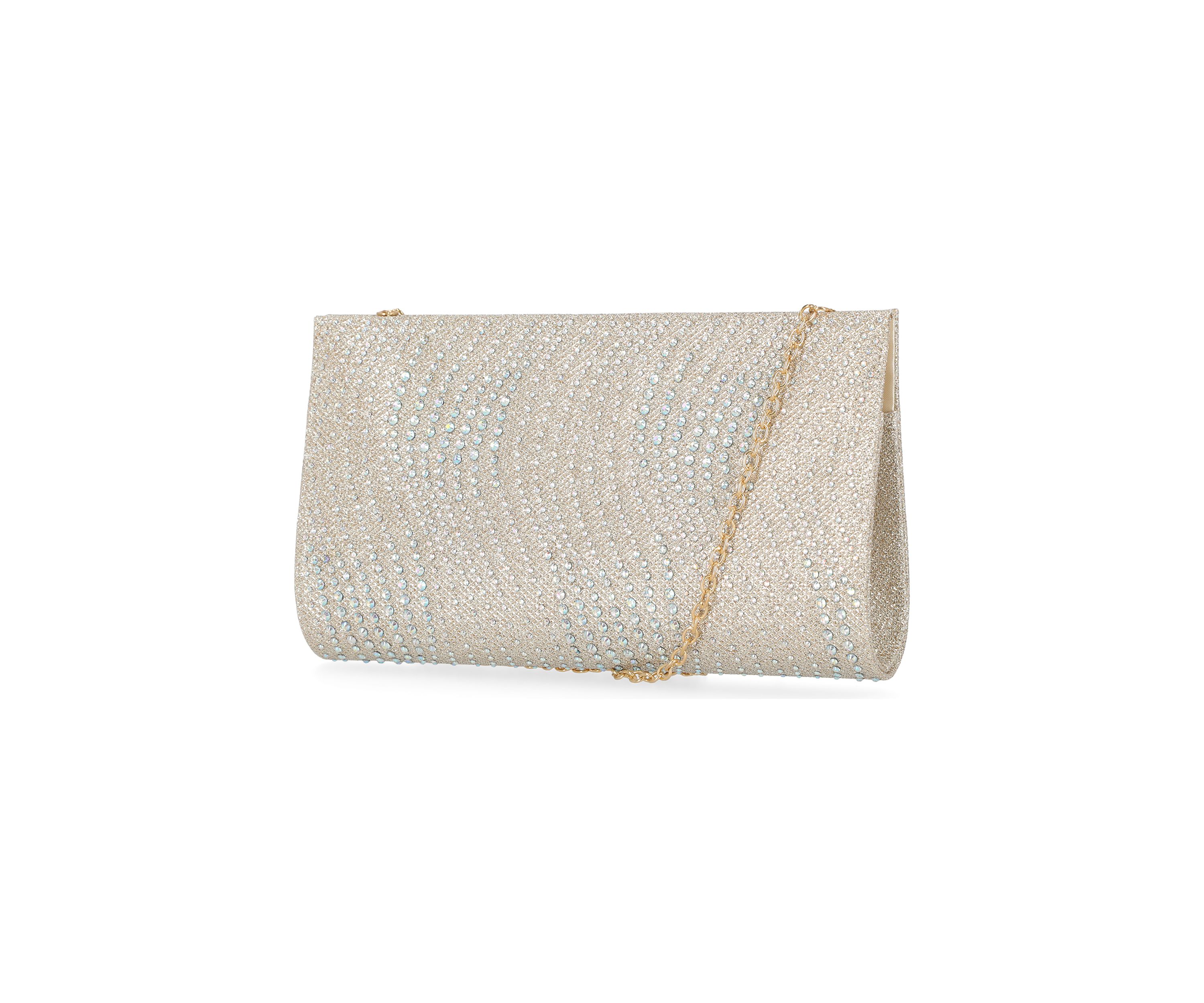Elaine - Lurex Stones Clutch